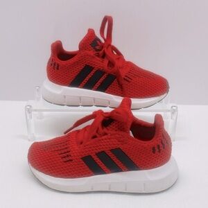 Adidas Swift Run 1 Red Toddler Shoes Size 7K Ortholite